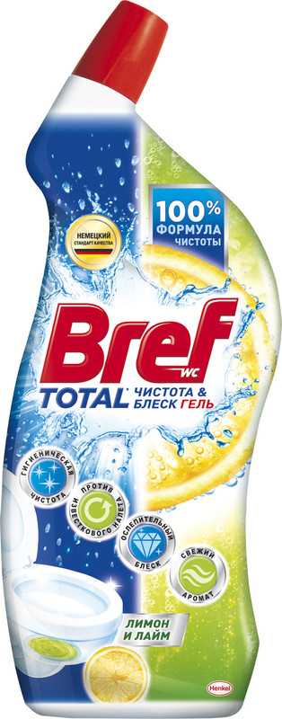 Гель для чищення унітазів BREF, 700мл